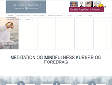 Tablet Screenshot of 12minutter.henningdaverne.dk